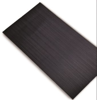 A corrugated mat with anti-static properties, this product is great at preventing electric shock from instruments, machinery, and control panels.