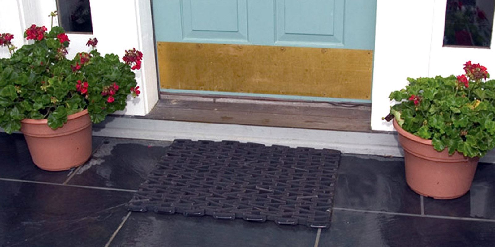 Heavy Duty Traffic Guard Doormat, Easy To Clean And Durable Rubber