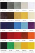 Supreme Nylon Inlay Indoor Entrance  Logo Mat Color Chart Swatches