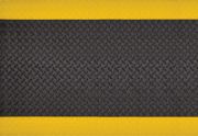 Picture of DIAMOND SOF SPUN ROLL 3/4"X36"X60' BLACK  W/YELLOW BORDER